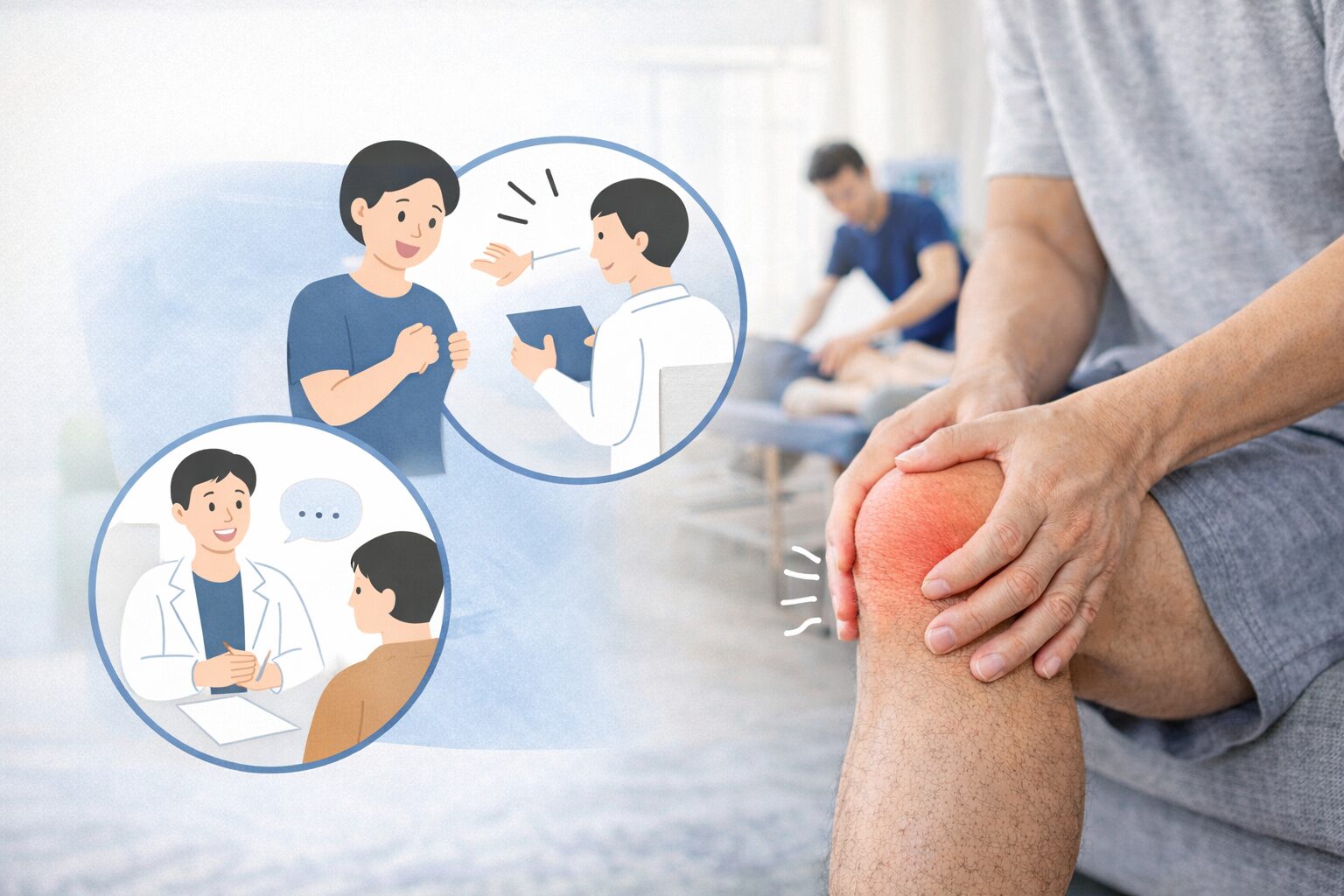 膝が重い 違和感｜原因から症状別チェック・改善セルフケアと受診タイミング