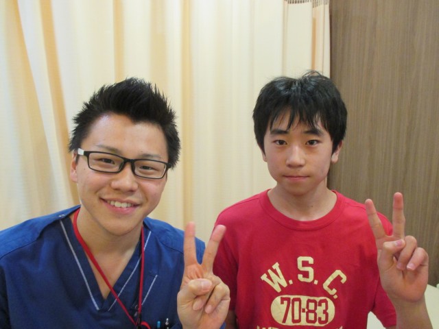 膝の痛みも減り、運動もできています！