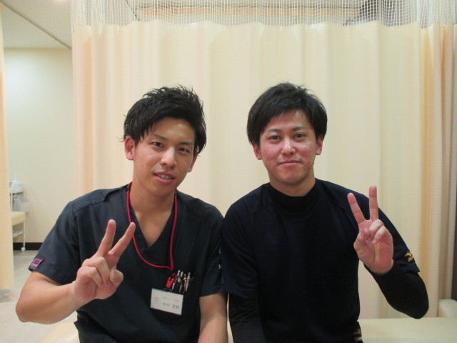 腰痛も回復傾向で、改善に向かっています。