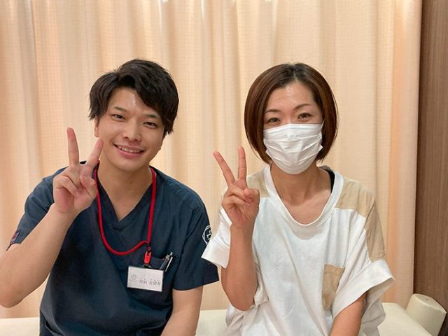 通院２ヶ月ほどで、左側の首・肩・肩甲骨・腕の痛みを忘れる日が増えて嬉しかったです
