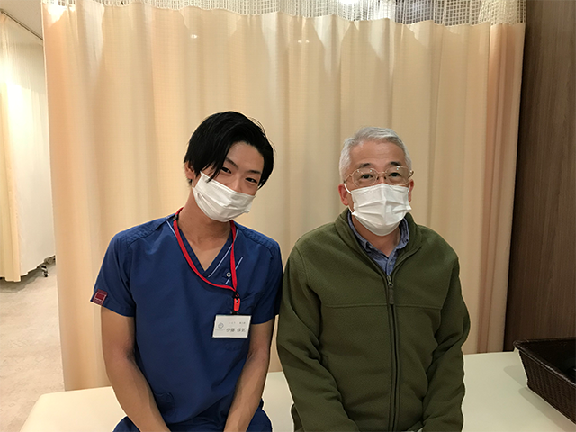 ３回目の施術で外反母趾の痛みが改善して、歩くことができる様になりました