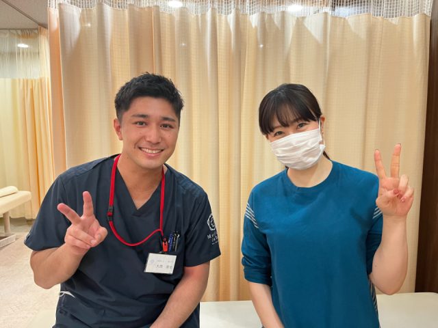 顎関節症の痛みが良くなり、こちらに通って本当に良かったです