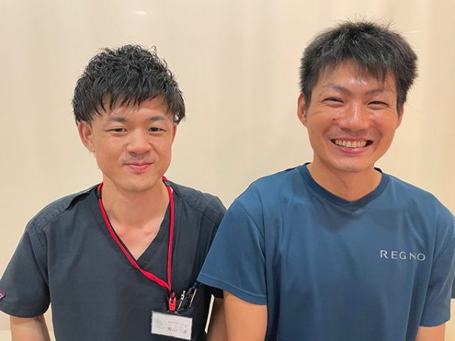 以前からあった腰痛からおさらばすることができました
