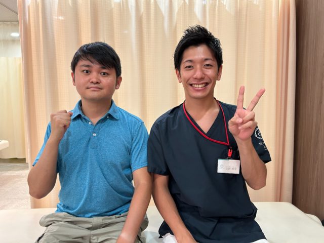 施術内容を丁寧に教えていただき、普段の生活で気を付けることも教えていただけました