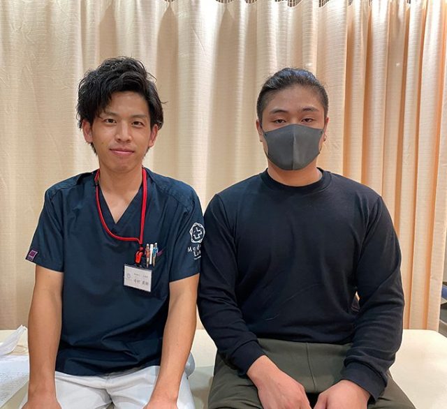 通いはじめてから２、３週間後、徐々に手首の痛みが消えて次第に念願の筋トレも再開！