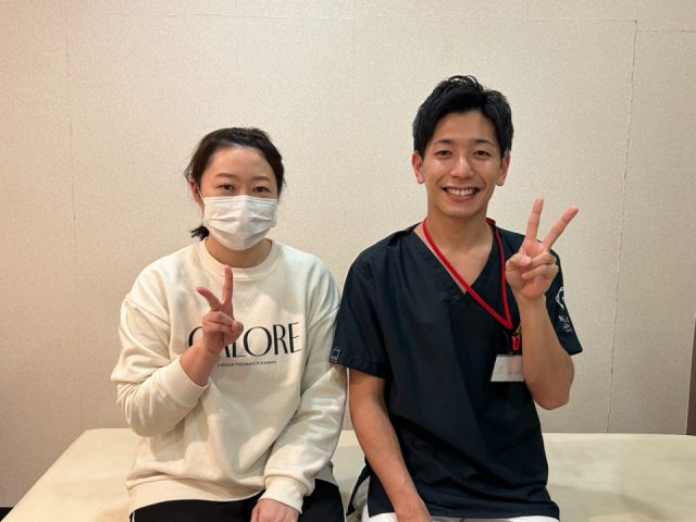 施術1ヶ月ほどで左肘の痛みが軽くなり、びっくり＆嬉しかったのを覚えています！！