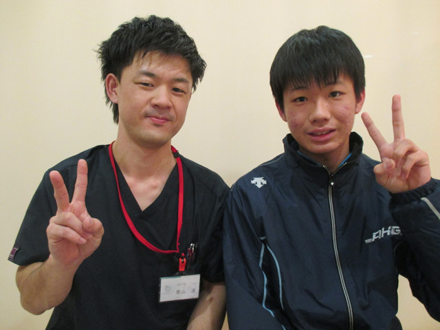 ジャンパー膝の痛みが、今では１０から０になりました
