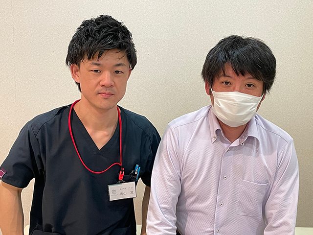 施術はもちろんの事、事前に改善までのスケジュール等も話して頂きました