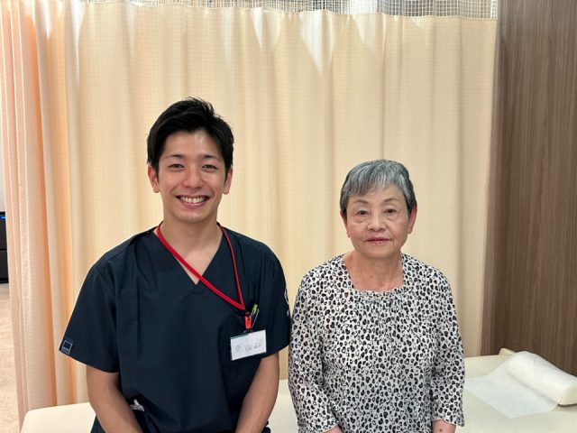 まともに歩けなかった腰の痛みが1ヶ月で緩和され、自転車にも載れるようになりました
