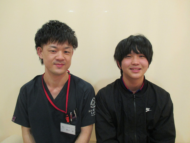 １週間おさまらなかった足の痛みが、２日施術してもらっただけで痛みが改善しました