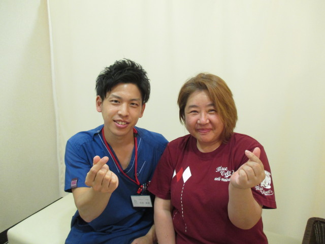 ヘルニアだったが、今では痺れもなくなりました。