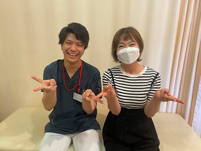 通院２ヶ月で腰・足の痛み・痺れが和らぎ、痺れも良くなってきました