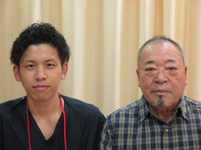 中村先生の施術を受け、二か月前より足の痺れは良くなりました