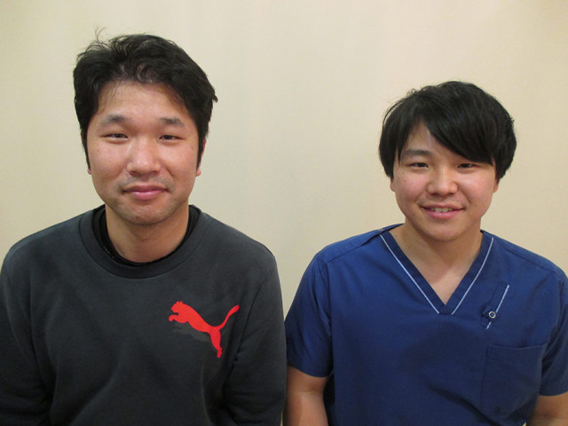 ぎっくり腰で通院し、施術を受けて痛みが早く和らぐのを実感しました