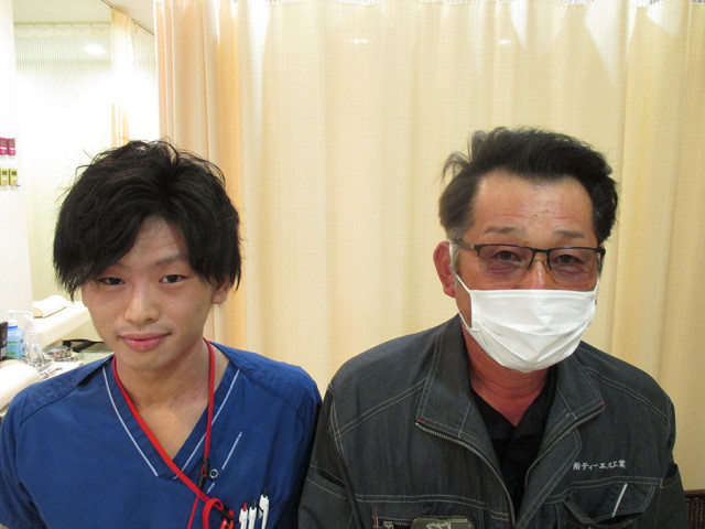 ヘルニアと言われた腰痛が、通うごとによくなっていきました