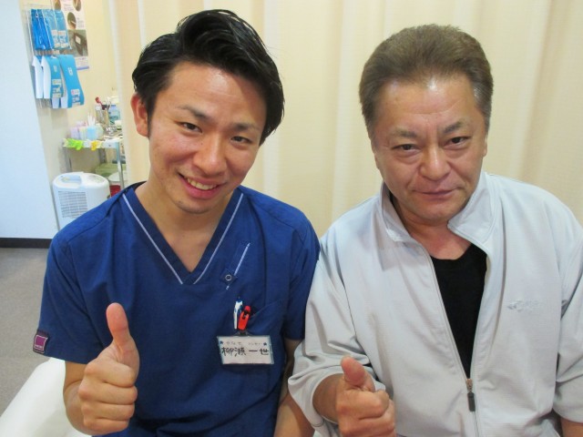 激痛が走った！左股関節の痛みがなくなりました！