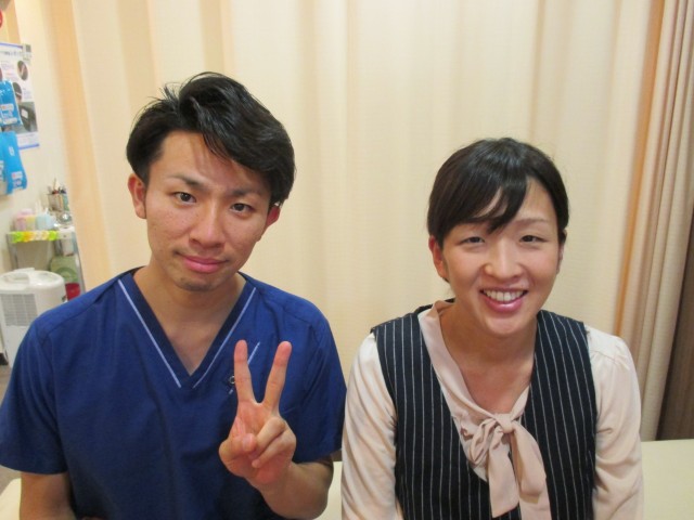 妊娠中の腰の痛みも消え、産休まで無事に仕事も続けられました！