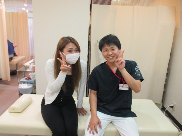 悩んでいた猫背が改善！！1回目から実感できました！