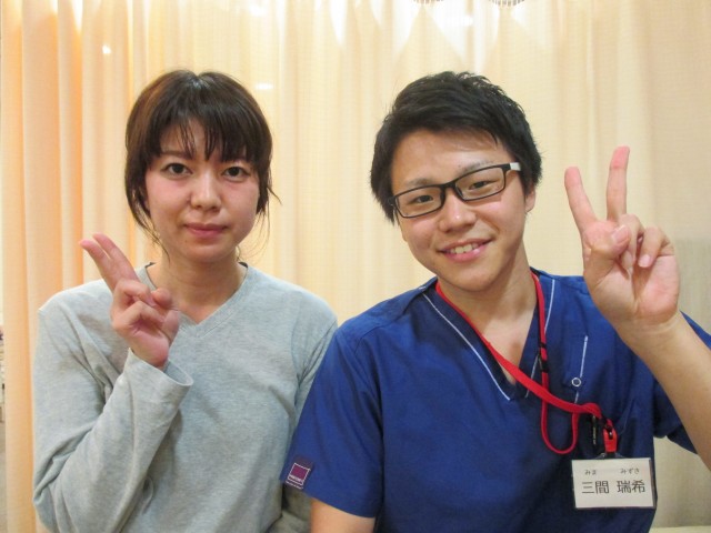 小学生から悩んでいた猫背がたった４回でよくなりました！