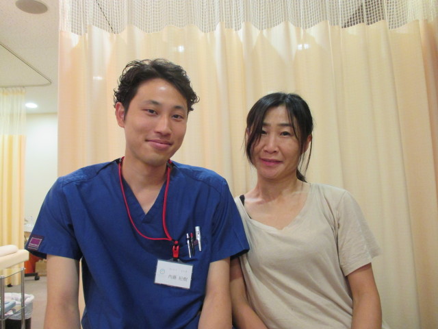 治らないと思っていた腰、右足の付け根、膝の痛みが５回でかなり改善した！！