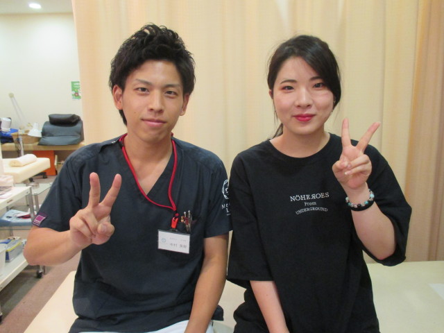 腰から足にかけての痺れと痛みが改善！体が楽になりました！
