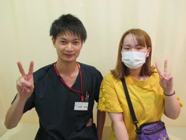 腰のヘルニアで仕事に行けないほど苦しんでいたが、今では痛みなく生活できています。
