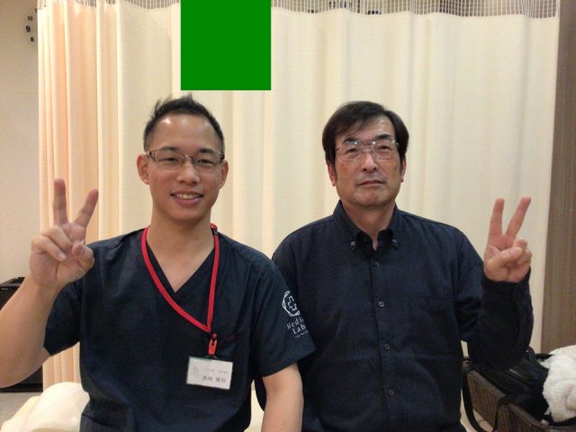 施術の度にばね指が楽になり、今では日常生活で困る場面がほとんどありません