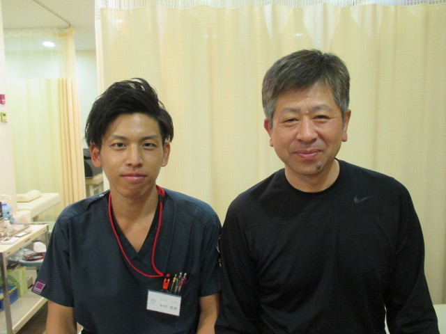 五十肩が、施術開始５ヶ月で腕が真っすぐ上がるようになりました。