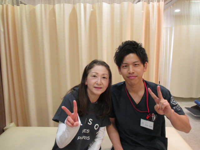 足の付け根の痛みが、痛みもすっかり無くなりました。