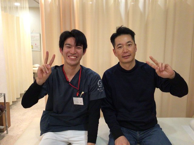 長い間続いていた腰痛が和らぎ、ジムにも週2～3通えるようになって感謝です