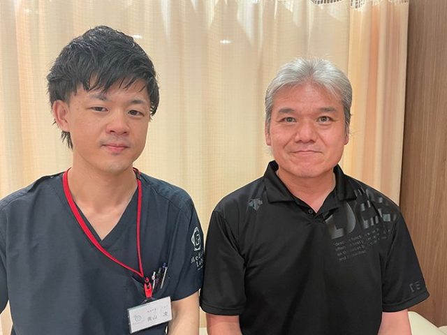 何回か通う毎に腰の痛みも取れてきて、普通の生活が送れるようになりました