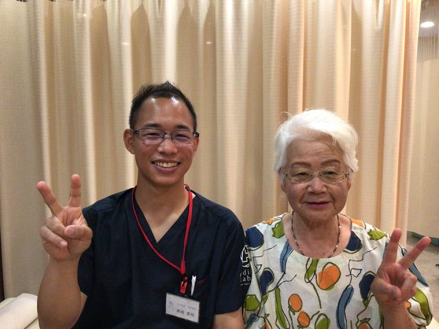 左膝関節痛が緩和され、完全復帰できたことに感謝です