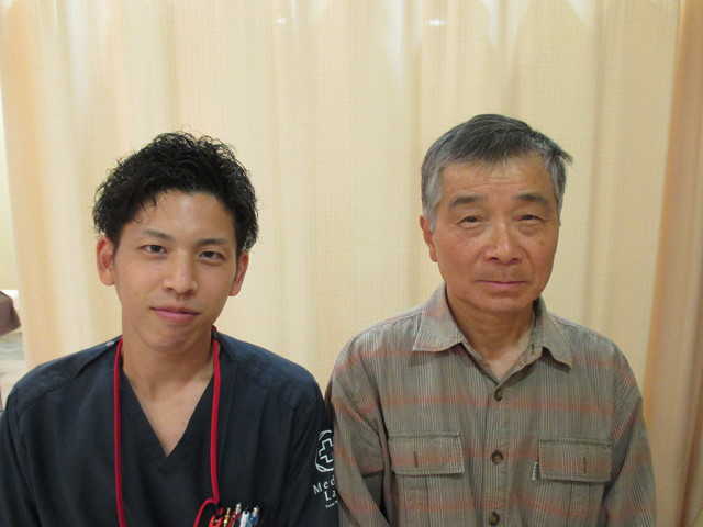 外反母趾の症状が2ヶ月程でほぼ痛みは解消し、農作業にも支障は無くなりました