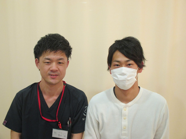 首や腰をほぐしていただき痛みも改善し、仕事や趣味にもおもいっきり取り組むことができるようになりました