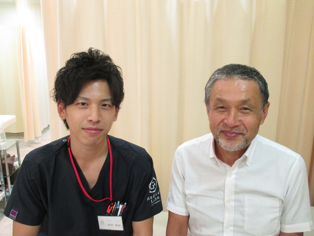 「忠節」中村先生にかかって三ヶ月ほど、走れるようになった！
