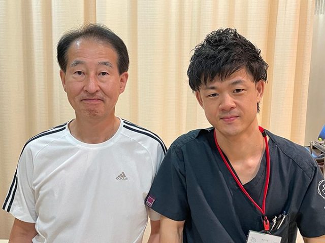 腰痛が気になっており来院して、痛みが減り、可動域範囲も劇的に改善されていくのが実感できました