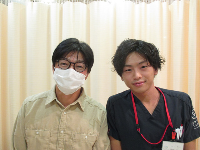 半年くらい前からあった肩の痛みはほとんど消え、趣味の草野球もまた出来る様になりました