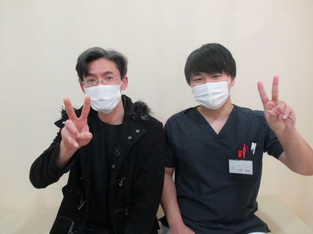 ＴＦＣＣ損傷で通院し、いろいろ教えてもらうようになってからは、痛みもとれ仕事、趣味ともに以前のように動けるようになりました
