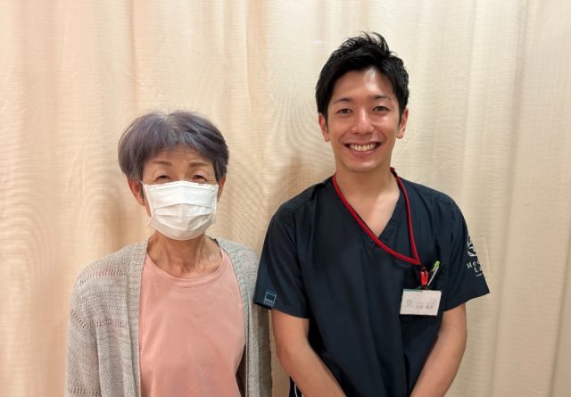 通院2ヶ月で右股関節が徐々に良くなり、ここへ通って本当に良かったと思います