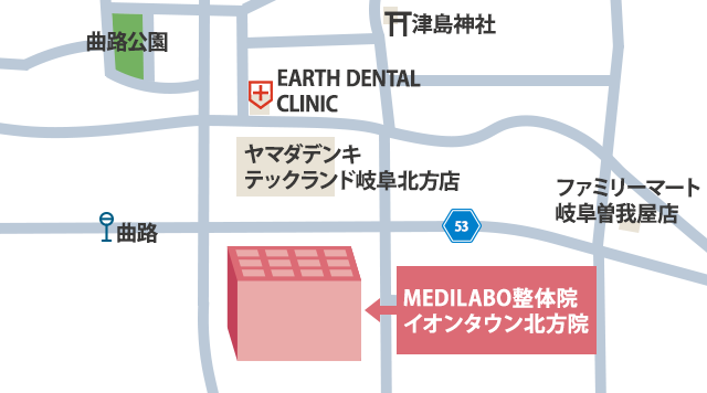 北方店MAP